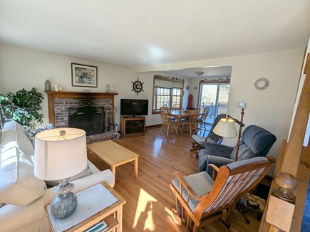 Dennis Cape Cod vacation rental - Nice open living room with TV (streaming  with ROKU)