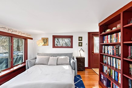 Orleans Cape Cod vacation rental - Relax on the sofa bed accompanied by a cozy little library