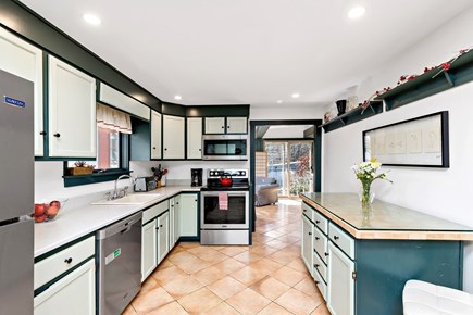 Orleans Cape Cod vacation rental - A fully stocked kitchen with stainless steel appliances