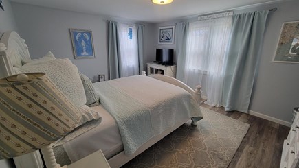 Chatham Cape Cod vacation rental - Bedroom #4 with Queen Bed and TV