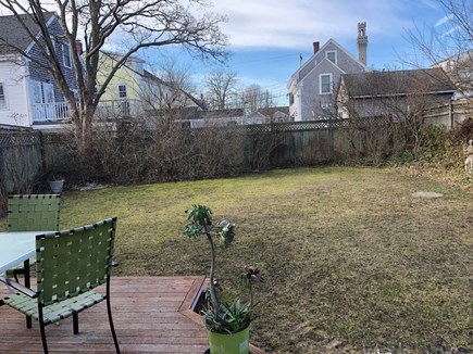 Provincetown Cape Cod vacation rental - Private back yard