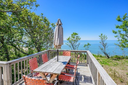 Brewster Cape Cod vacation rental - Cape Cod Bay Side Deck Dining
