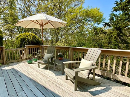 Chatham Cape Cod vacation rental - Sunny and Peaceful Back Deck