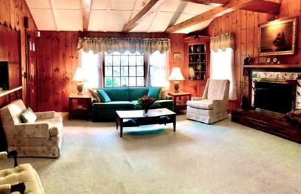 Chatham Cape Cod vacation rental - Large Living Area with Cathedral Ceiling