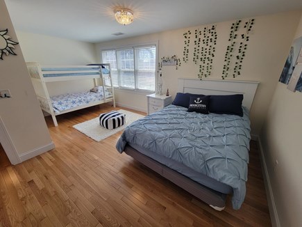 Chatham Cape Cod vacation rental - Bedroom #2 with Queen and Twin Bunks (Two Twins)