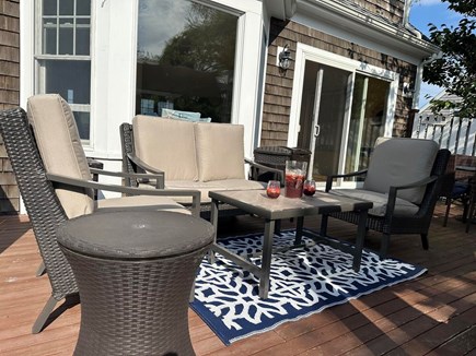 Chatham Cape Cod vacation rental - Back Deck for Relaxing after the Beach!