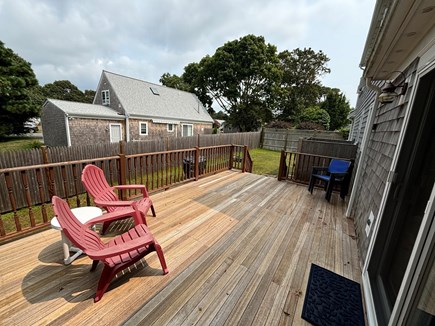 West Dennis Cape Cod vacation rental - Deck