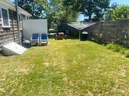 Dennis Port Cape Cod vacation rental - Back yard area