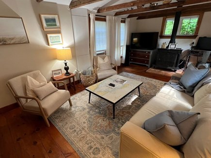 South Orleans Cape Cod vacation rental - Tavern Room with Computer Station, TV and Pull-Out Queen Sofa