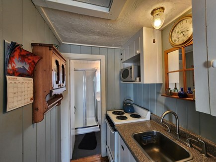 Dennis Port Cozy Cottage Condo Cape Cod vacation rental - Kitchen Bathroom