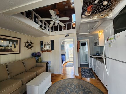 Dennis Port Cozy Cottage Condo Cape Cod vacation rental - Seating Area Loft