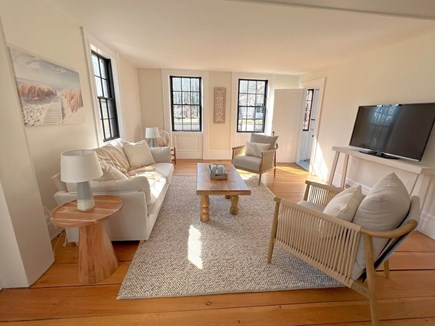 Orleans, on Town Cove Cape Cod vacation rental - Living room is bright, perfect spot to enjoy a good book