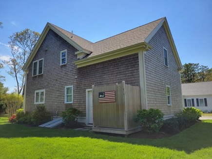 Chatham Cape Cod vacation rental - View of Backyard and Outside Shower