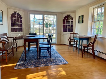 Yarmouth Cape Cod vacation rental - Spacious dining with doors to patio