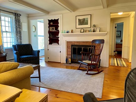 Yarmouth Cape Cod vacation rental - Living room looking towards bedrooms