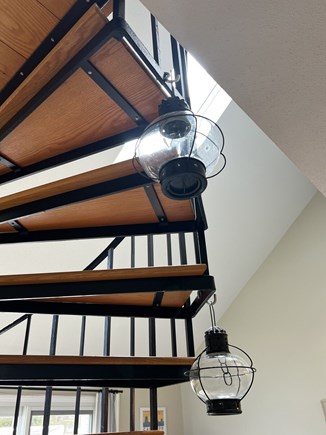 Brewster, BNEHJ Cape Cod vacation rental - Spiral Stairs to Second Floor