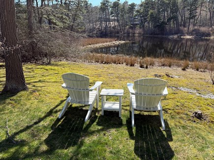 South Orleans Cape Cod vacation rental - Sitting by the pond...