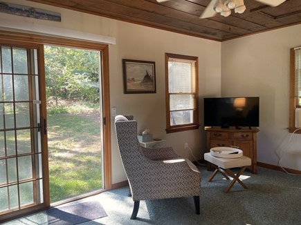 Harwich Cape Cod vacation rental - Den with slider to private back yard