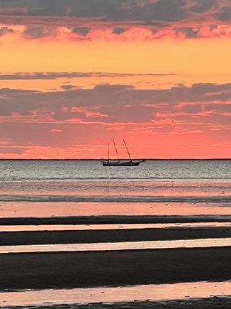 Eastham Cape Cod vacation rental - Cape Cod Bay sunset! Campground Beach is less than one mile away