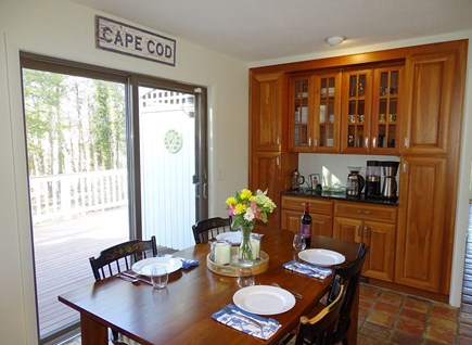 Eastham Cape Cod vacation rental - Dining area with coffee bar