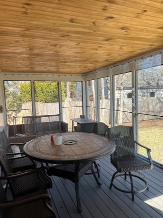 Falmouth Cape Cod vacation rental - Screened in porch