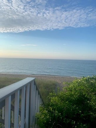 Popponesset Cape Cod vacation rental - View from the top of stairs to the beach
