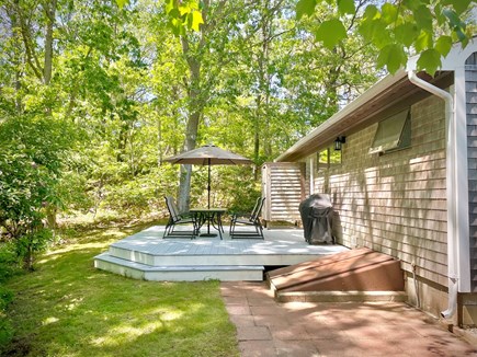 Wellfleet Cape Cod vacation rental - Exterior back deck and yard