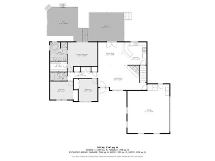 Sagamore Beach Cape Cod vacation rental - First floor