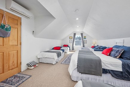 Sagamore Beach Cape Cod vacation rental - Bedroom 3: 5 Twin Beds, 2 Queen Beds & 1 Double Bed – 2nd Floor