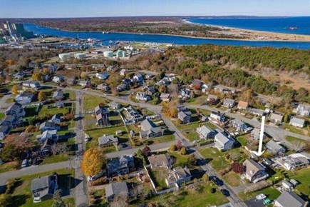 Sandwich Cape Cod vacation rental - Aerial facing Cape Cod Canal