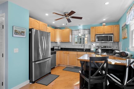 Sandwich Cape Cod vacation rental - Kitchen with island seating for 2