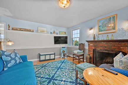 Sandwich Cape Cod vacation rental - Living room with TV