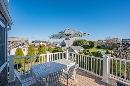 Sandwich Cape Cod vacation rental - Outdoor dining area off of living area