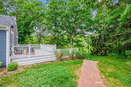 Centerville Cape Cod vacation rental - Deck off the main level kitchen