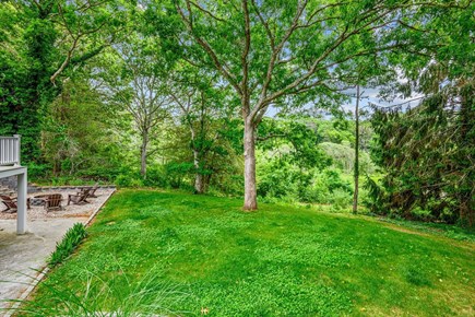 Centerville Cape Cod vacation rental - Yard off of deck