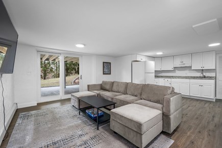 Centerville Cape Cod vacation rental - Living space with kitchenette on lower level