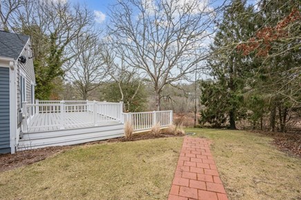 Centerville Cape Cod vacation rental - Deck off main level kitchen