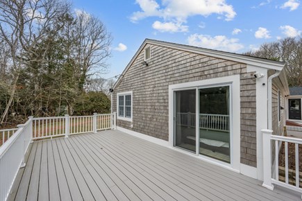 Centerville Cape Cod vacation rental - Deck off bedroom 3 with views of the yard