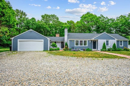Centerville Cape Cod vacation rental - Parking area with an additional entrance into family room off the garage