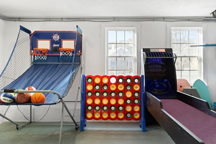 Chatham  Cape Cod vacation rental - Basketball, skeeball, and giant connect four!