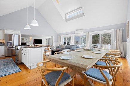 Chatham  Cape Cod vacation rental - Gorgeous dining table with seating for 10 guests.