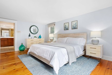 Chatham  Cape Cod vacation rental - 1st floor bedroom w/ king bed, hotel quality linens, TV & ensuite