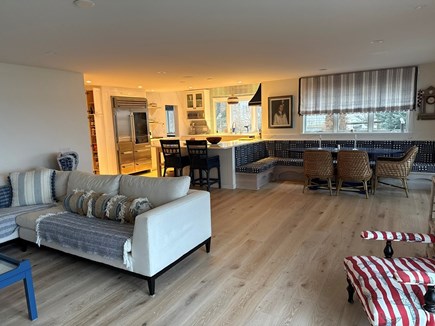 Wellfleet Cape Cod vacation rental - Living room, dining area, kitchen