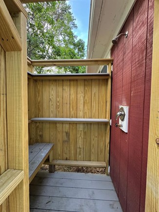 Eastham Cape Cod vacation rental - Outdoor shower interior shot