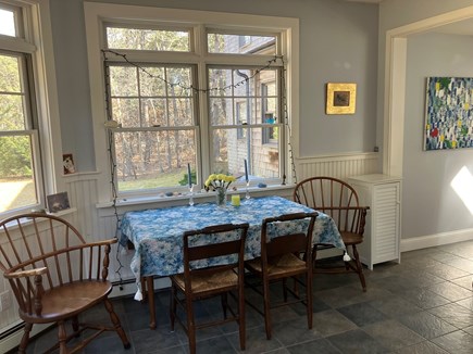 Eastham Cape Cod vacation rental - Entry from deck.