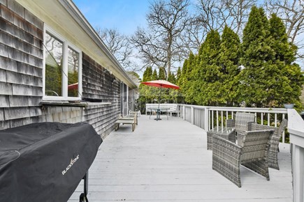 North Falmouth Cape Cod vacation rental - Deck