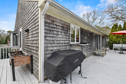 North Falmouth Cape Cod vacation rental - Grill area