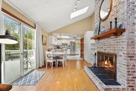 North Falmouth Cape Cod vacation rental - Fireplace