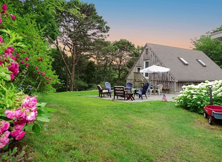 Chatham Cape Cod vacation rental - Entrance to fenced backyard