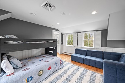 Harwich Cape Cod vacation rental - Bedroom with Bunks (Full on bottom & twin on top)